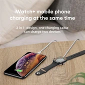 JOYROOM İPHONE WATCH 2 İN 1 ŞARJ KABLOSU thumbnail 5