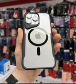İphone 15 Plus T-Max MagSafe Uyumlu Siyah Silikon Kılıf thumbnail 5