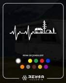 Ritim Karavan Sticker17x17 Cm Beyaz thumbnail 2