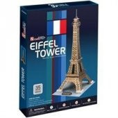 Cubic Fun 3D 35 Parça Puzzle Eyfel Kulesi - Fransa thumbnail 5