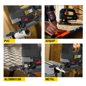 CAT DX5110 780Watt Profesyonel Devir Ayarlı Dekupaj Testere thumbnail 12