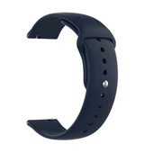 Gpack TicWatch C2 Kordon Mat Düz Renkli Silikon thumbnail 4