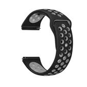 Gpack Huawei Watch 3 Active Kordon Delikli Çift Renk Silikon thumbnail 1