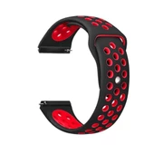 Gpack Ticwatch Pro Kordon Delikli Çift Renk Silikon thumbnail 3