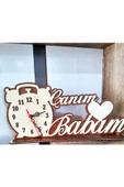 Notpa Canım Babam Masaüstü Ahşap Saat thumbnail 8