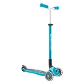 Globber Master Işıklı Katlanabilir Scooter - Okyanus Mavisi thumbnail 1