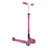 Globber Master Işıklı Katlanabilir Scooter - Fuşya thumbnail 1