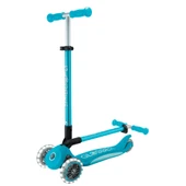 Globber Elite Deluxe Işıklı Scooter - Mavi thumbnail 6