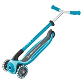 Globber Master Işıklı Katlanabilir Scooter - Okyanus Mavisi thumbnail 7