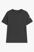 Erkek Bisiklet Yaka Basic Düz Kısa T-shirt thumbnail 10