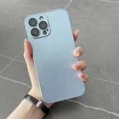 İphone 14 Plus Mat Elektro Cam Telefon Kılıfı thumbnail 4