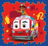 CLEMENTONI 3x48 Super Kolor Firebuds Puzzle 25311 thumbnail 4
