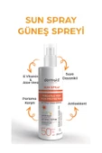 DERMOKİL GÜNEŞ SPREYİ SPF50+ 200ML thumbnail 2