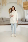 KRİSTAL SERPME TAŞLI KOT CEKET thumbnail 5