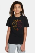25 Şampiyonluk Shield Siyah Çocuk Tshirt thumbnail 1