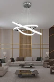 3'lü Çember Led Avize thumbnail 7