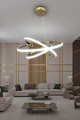3'lü Çember Led Avize thumbnail 9