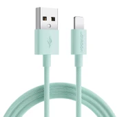 Joyroom İphone USB Renkli Yanmaz Silikon Data Şarj Kablosu thumbnail 2