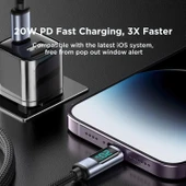Joyroom 20W Typ-c To Lighting Digital Display Kablo 1.2m thumbnail 2