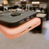 İphone 13 Stantlı Buzlu Sert Magsafe Telefon Kılıfı thumbnail 2
