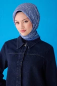 Saf İpek Eşarp 4128D (Twill İpek) thumbnail 5