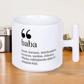 Baba Kelime Anlamı Baskılı T Kupa Bardak thumbnail 1
