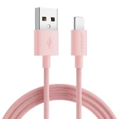 Joyroom İphone USB Renkli Yanmaz Silikon Data Şarj Kablosu thumbnail 3