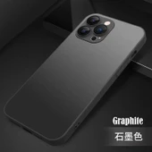 İphone 14 Mat Elektro Cam Telefon Kılıfı thumbnail 5