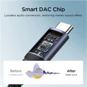 Joyroom Arama Destekli Ses Adaptörü Type-C - 3.5 mm thumbnail 3