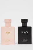 DEFACTO  BLACK VE PİNK SET PARFÜM thumbnail 1