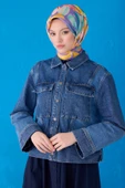Saf İpek Eşarp 4107D (Twill İpek) thumbnail 6