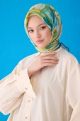 Saf İpek Eşarp 4107D (Twill İpek) thumbnail 8