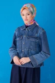 Saf İpek Eşarp 4107D (Twill İpek) thumbnail 4