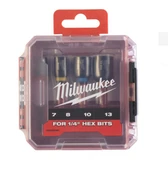Milwaukee Shockwave Hex Lokma Seti 7-8-10-13mm thumbnail 1