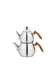 Tea Chef Orta Boy Çaydanlık Takımı 4 Parça-kahve thumbnail 2