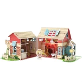 Cubic Fun 3D 84 Parça Puzzle Sevimli Villa Bebek Evi thumbnail 4