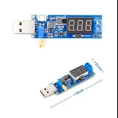 DC-DC USB Giriş:5V Çıkış: 0-27V Dc Boost Stepup Voltaj Yükseltici Modül thumbnail 2