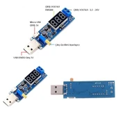 DC-DC USB Giriş:5V Çıkış: 0-27V Dc Boost Stepup Voltaj Yükseltici Modül thumbnail 1