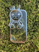 İphone 14 Plus Stantlı Rabbit Silikon Telefon Kılıfı thumbnail 2