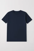 Erkek %100 Pamuk Basic T-shirt thumbnail 9