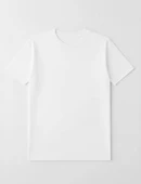 Erkek %100 Pamuk Basic T-shirt thumbnail 2