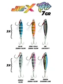 Fujin Jig-X Trio 3lü Micro Jig 7gr thumbnail 1