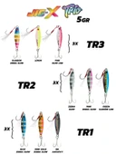 Fujin Jig-X Trio 3lü Micro Jig 7gr thumbnail 2