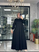 Mariye Elbise-Siyah Siyah thumbnail 3