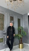 Asude Takım-Siyah Siyah thumbnail 3
