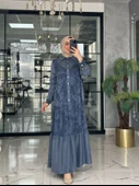 Dilan Elbise-Lacivert Lacivert thumbnail 2