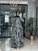 Açelya Elbise-Gri Gri thumbnail 3