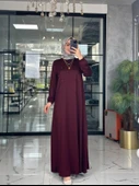 Mariye Elbise-Bordo Bordo thumbnail 2