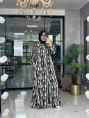 Lenna Uzun Gömlek-Gri Gri thumbnail 2