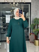 Yıldız Elbise-Haki Haki thumbnail 2